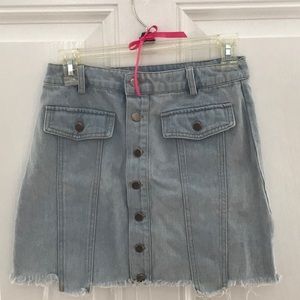 Denim skirt